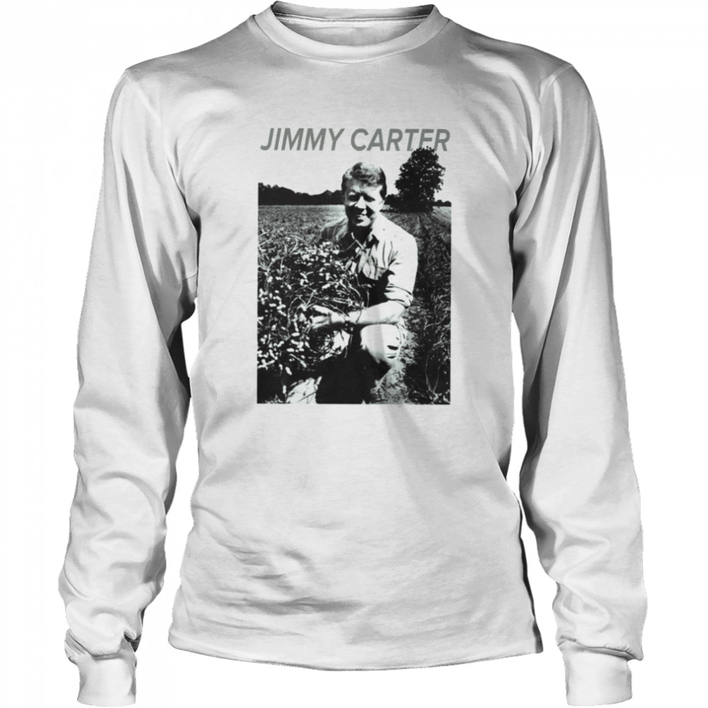 Retro Jimmy Carter Peanut Farm shirt Long Sleeved T-shirt