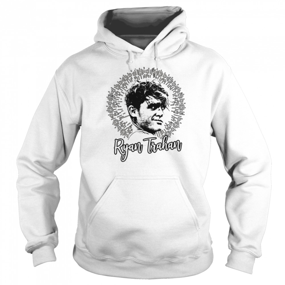 ryan trahan black and white portrait shirt unisex hoodie