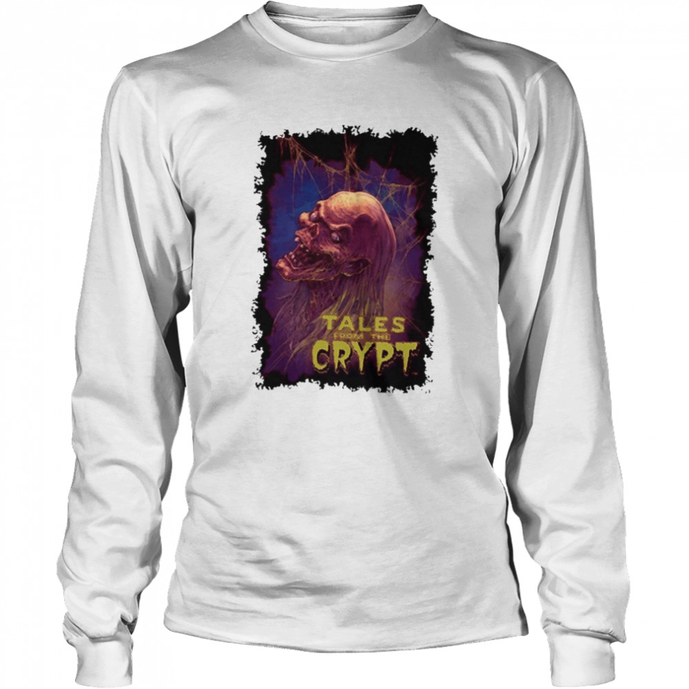 Scary Design Of Tales Of The Crypt Cripta shirt Long Sleeved T-shirt