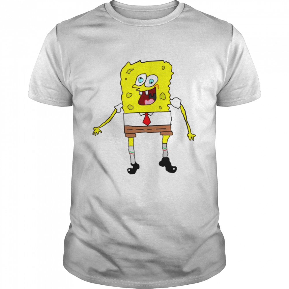 Scary Great Sponge Bob Gorgeous Halloween shirt Classic Men's T-shirt