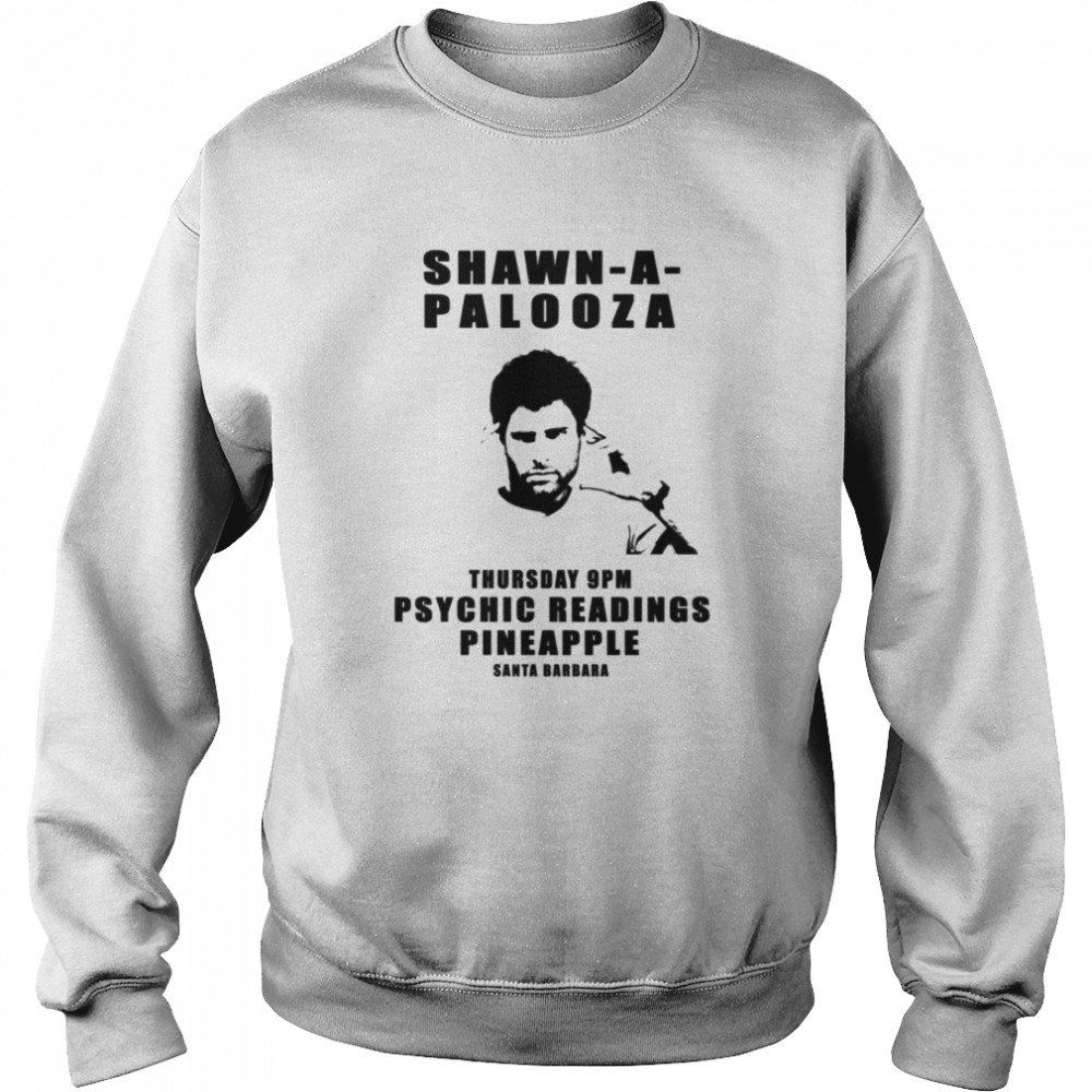 shawn spencer psychic shirt unisex sweatshirt