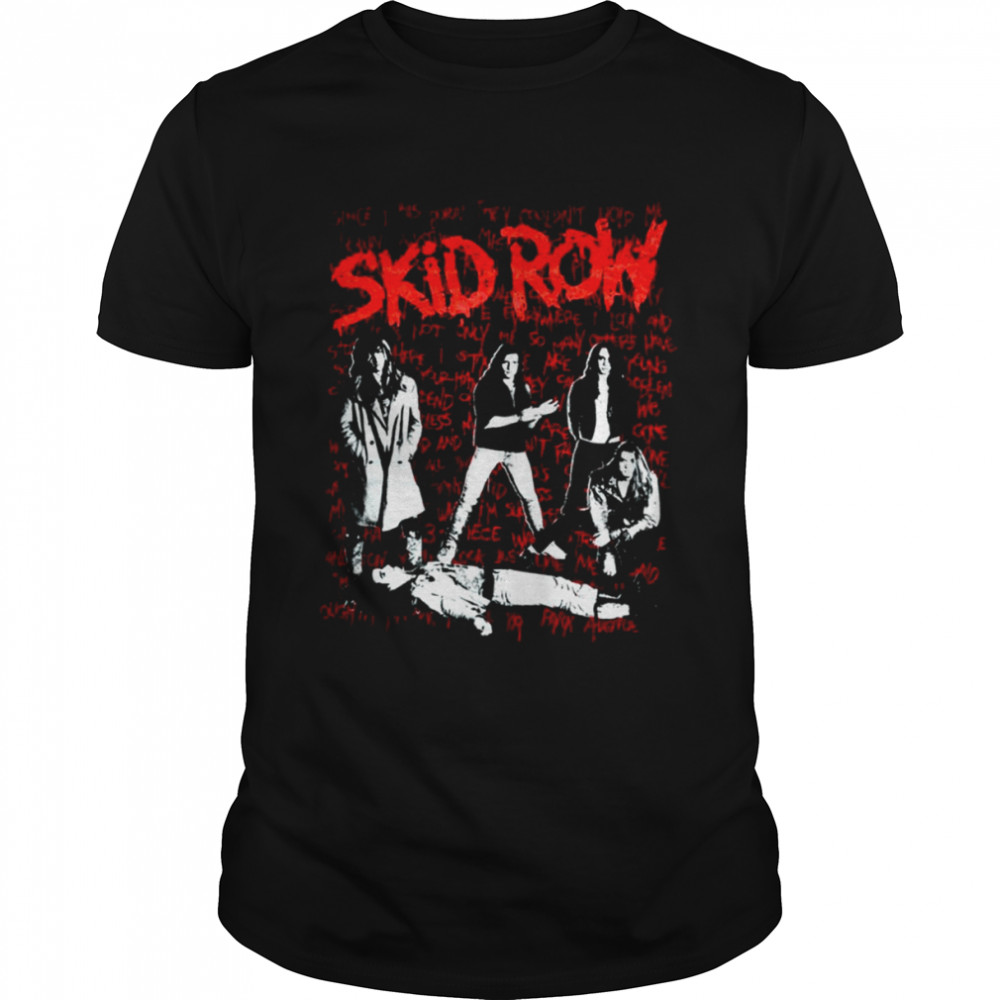 Skid Row 18 And Life Cool Rock shirt Classic Men's T-shirt