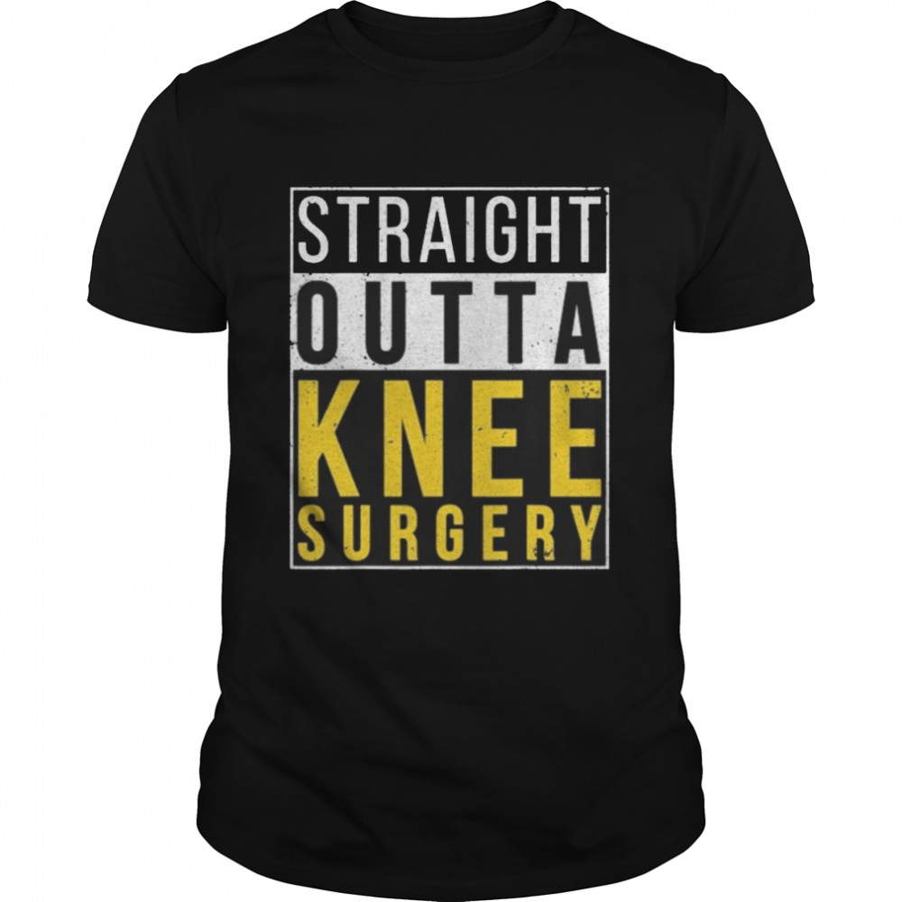 Straight Outta Knee Surgery  Classic Men's T-shirt