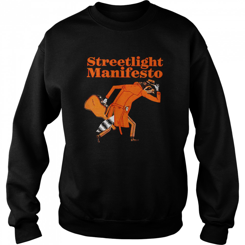 streetlight manifesto raccoon thief shirt unisex sweatshirt
