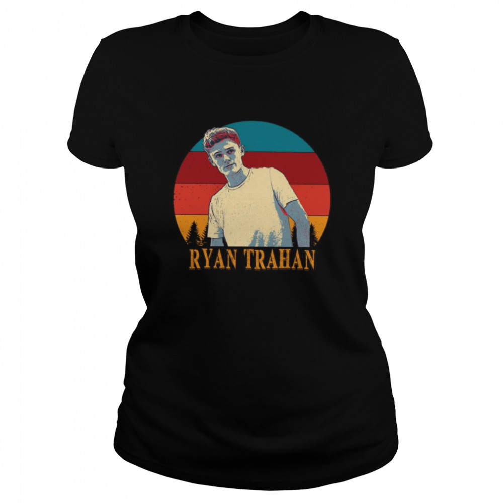 Sunset Design Youtuber Ryan Trahan shirt Classic Women's T-shirt