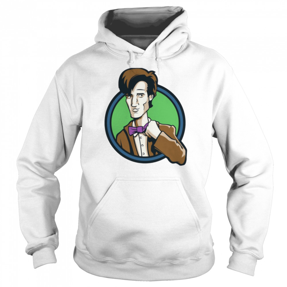 the 11th doctor time travelers series matt smith shirt unisex hoodie