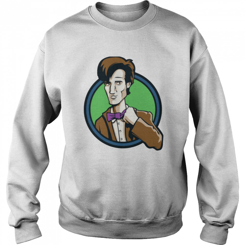 the 11th doctor time travelers series matt smith shirt unisex sweatshirt