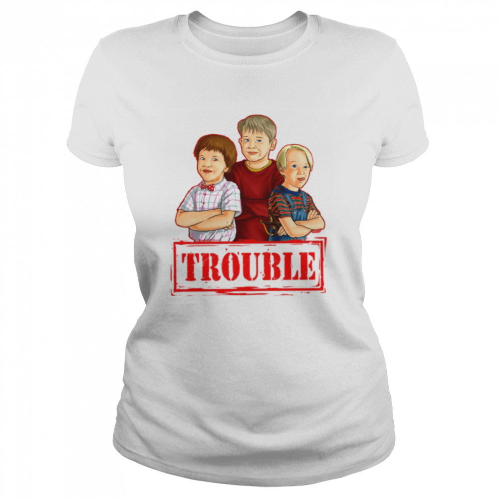 Trouble Makers Dennis the Menace Cartoon shirt Classic Women's T-shirt
