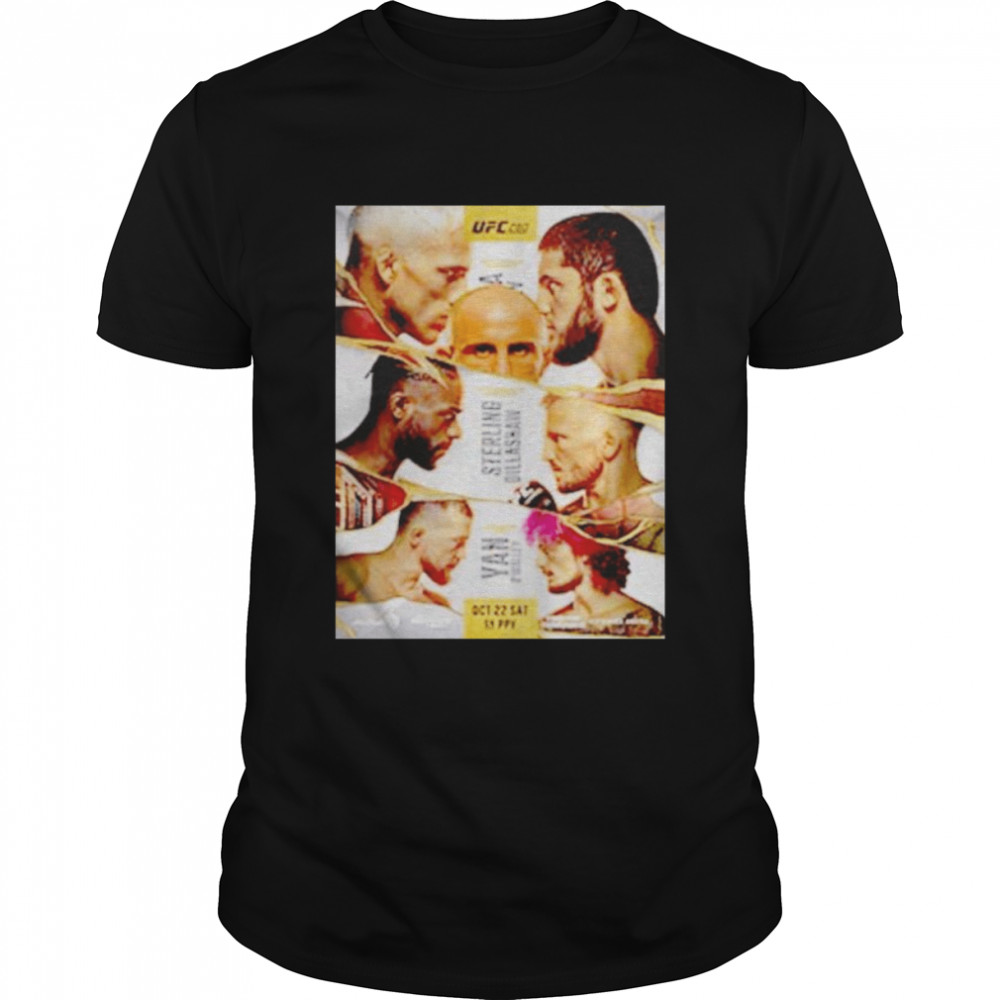 UFC 280 Poster Fight Match shirt