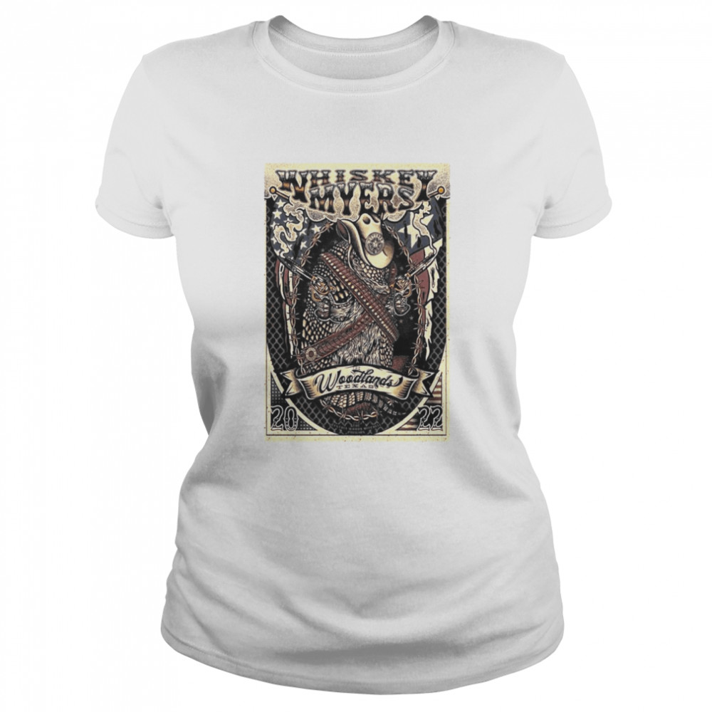 Whiskey Myers Texas 2022 The Armadillo’s  Classic Women's T-shirt