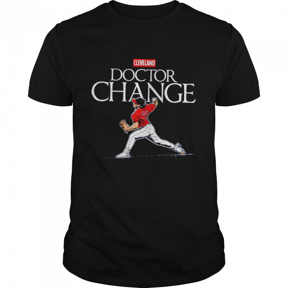 Eli Morgan Doctor Change Cleveland Guardians shirt