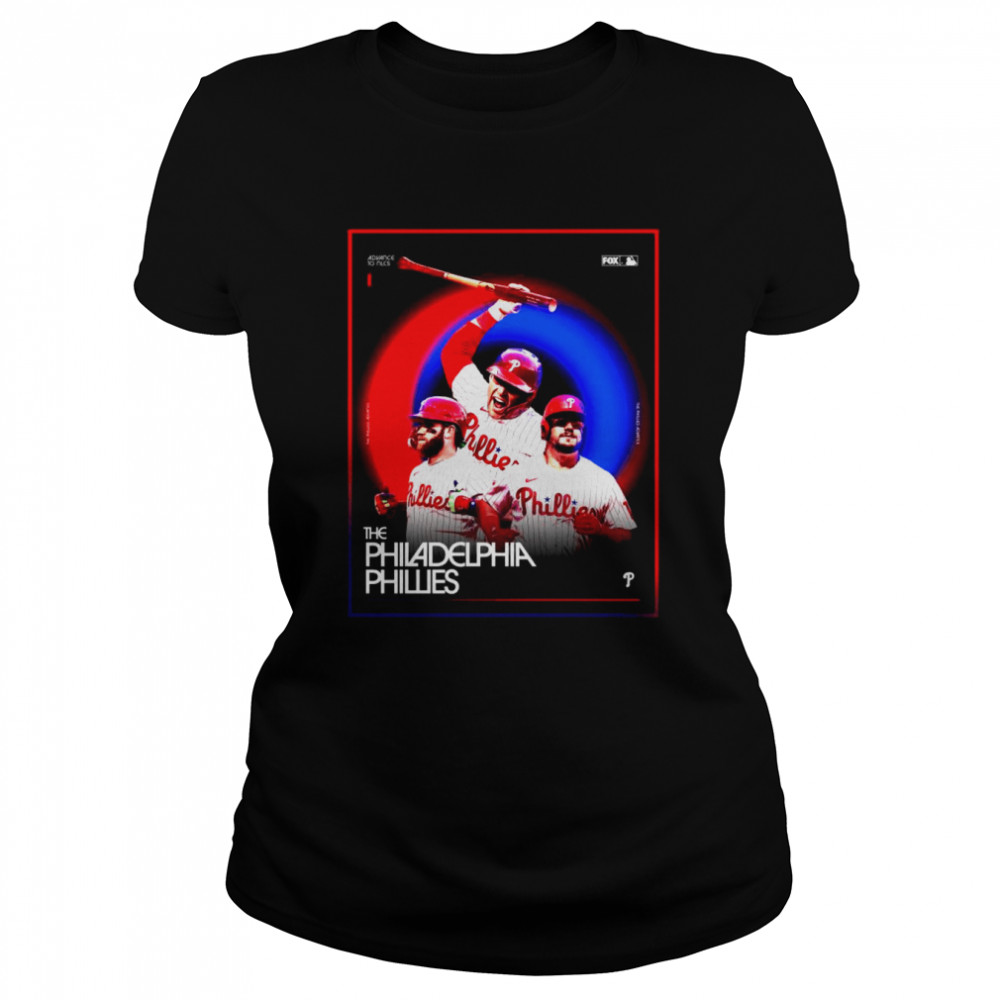 The Philadelphia Phillies Advance to NLCS 2022 shirt Classic Women's T-shirt