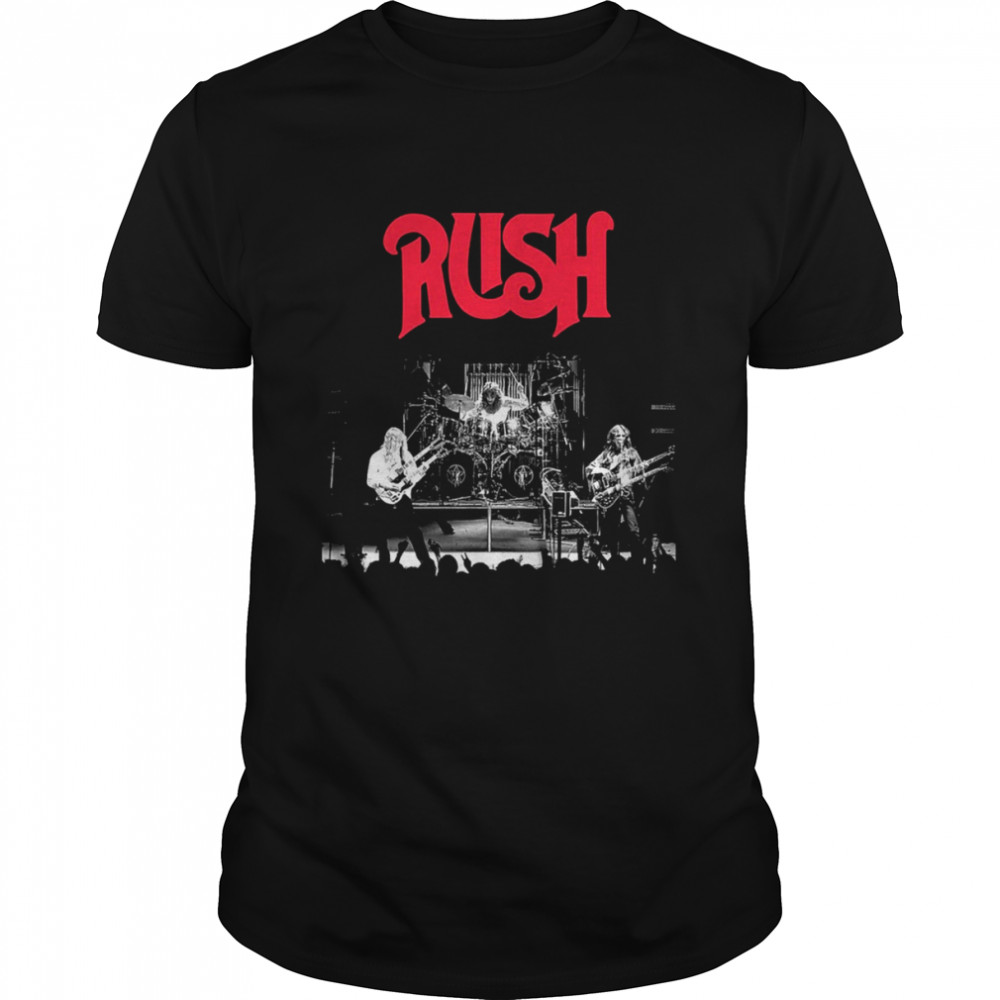 Three Man Point Rush Band shirt