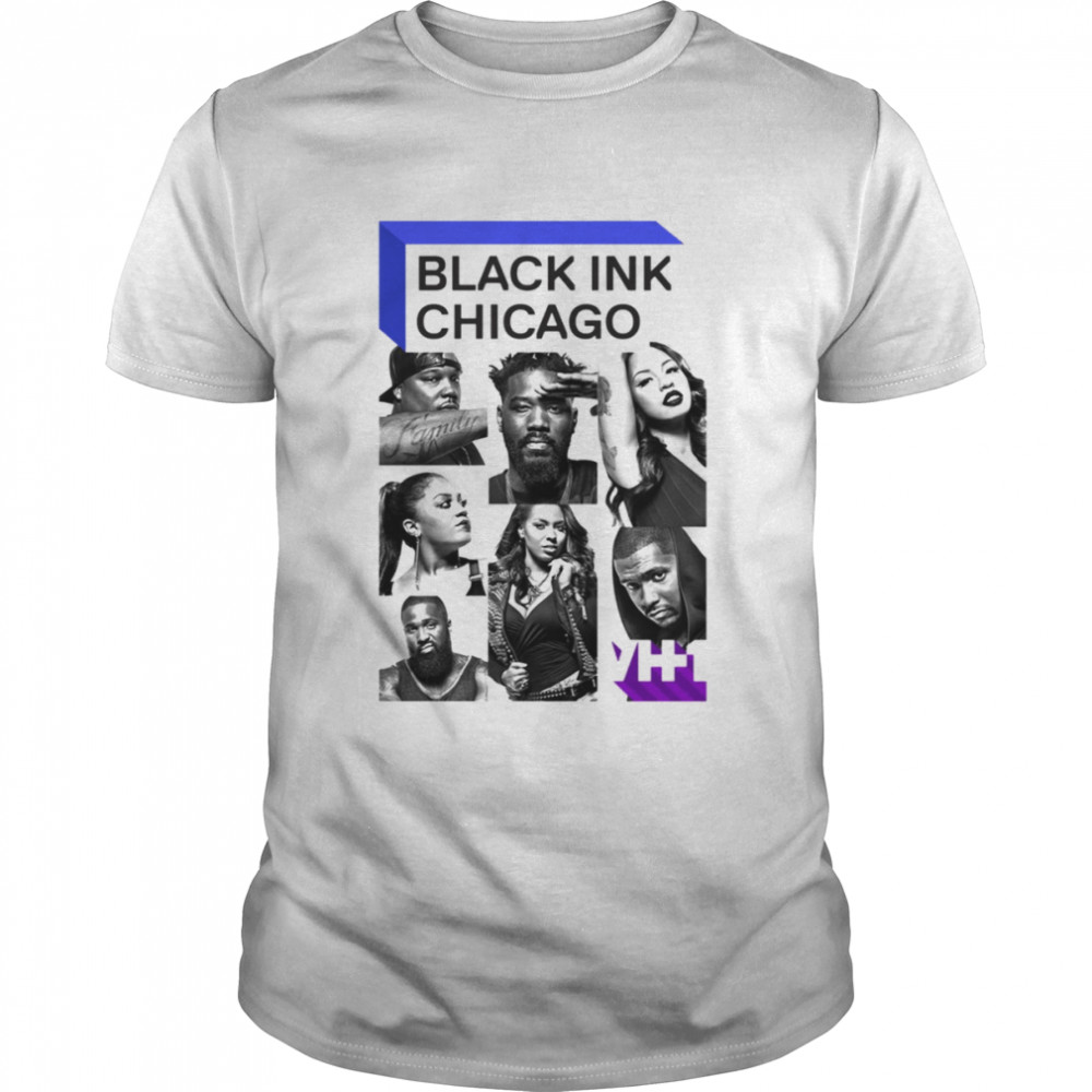 Black Ink Chicago Crew Mtv shirt Classic Men's T-shirt