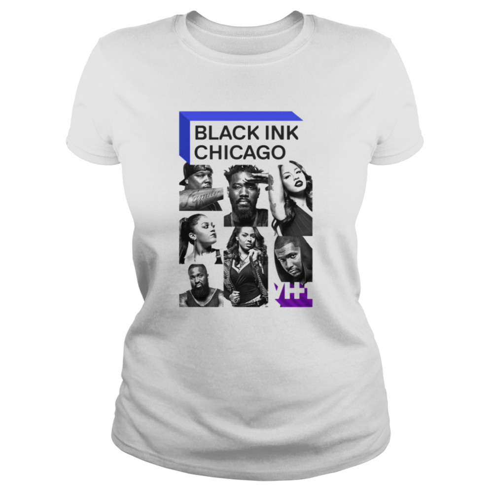 Black Ink Chicago Crew Mtv shirt Classic Women's T-shirt