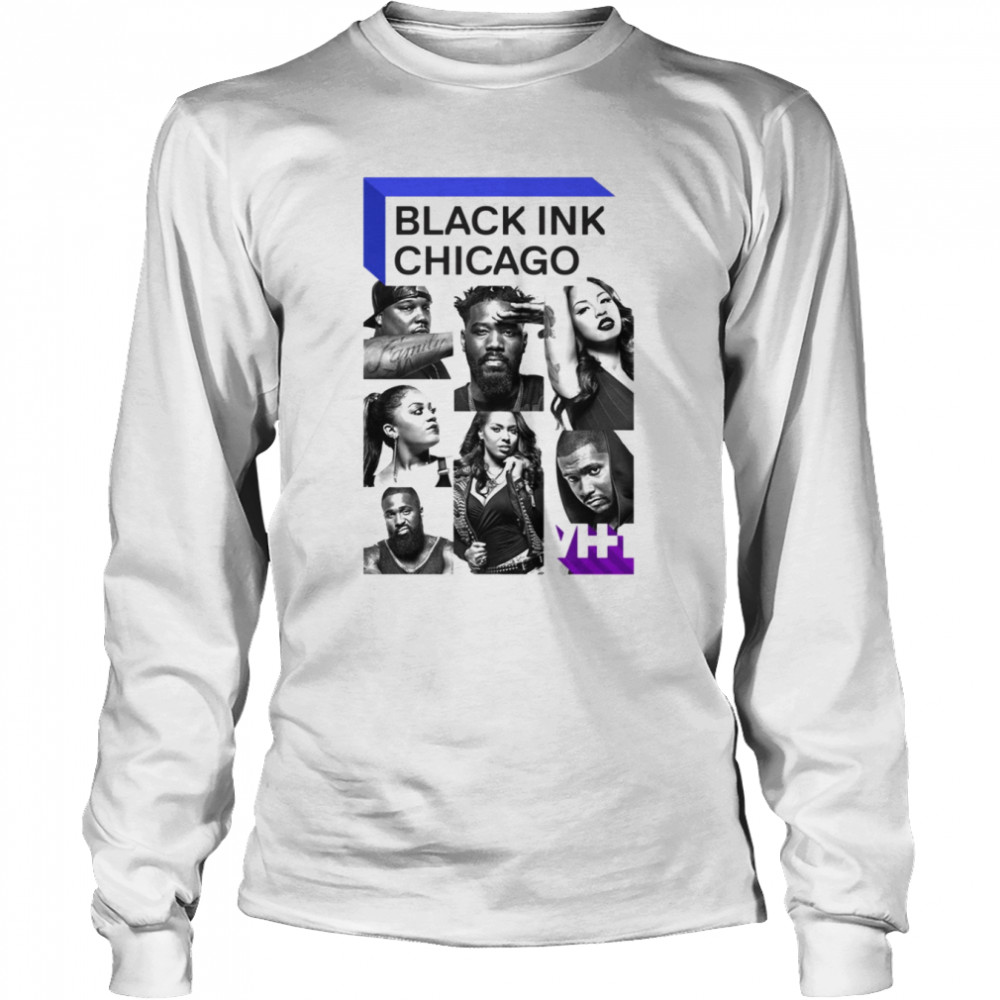 Black Ink Chicago Crew Mtv shirt Long Sleeved T-shirt