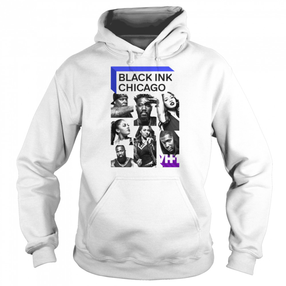 Black Ink Chicago Crew Mtv shirt Unisex Hoodie