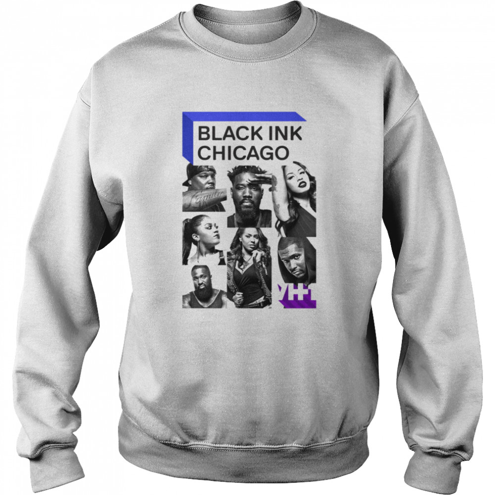 Black Ink Chicago Crew Mtv shirt Unisex Sweatshirt