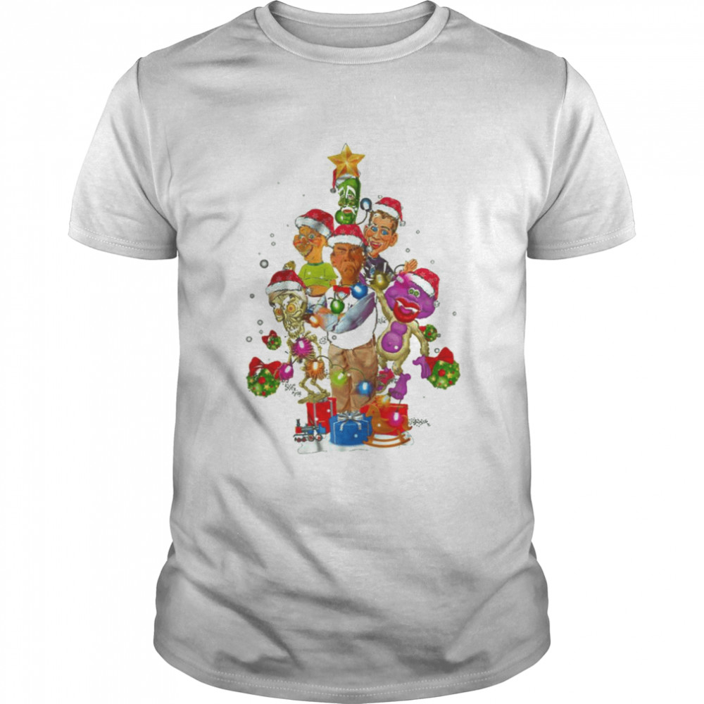 Comedian Christmas Jeff Dunham Walter shirt