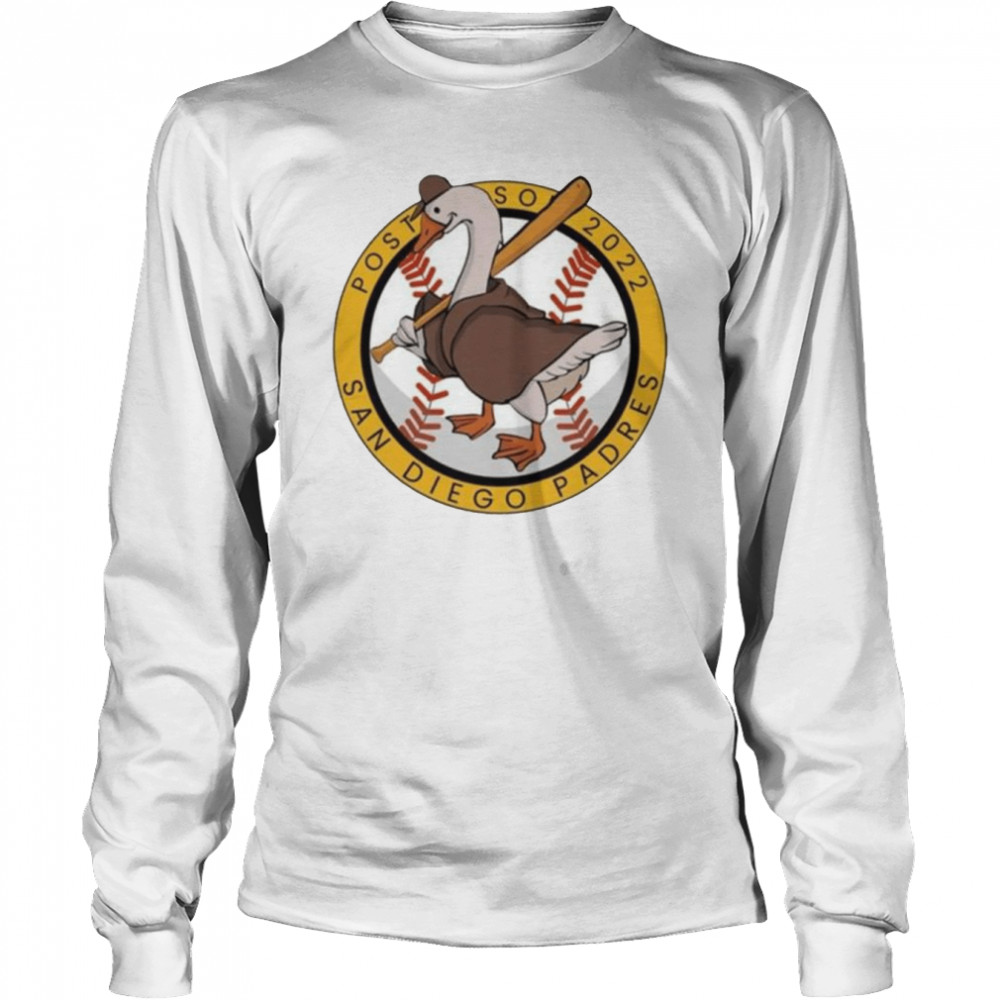 Goose 2022 San Diego Padres Baseball Long Sleeved T-shirt