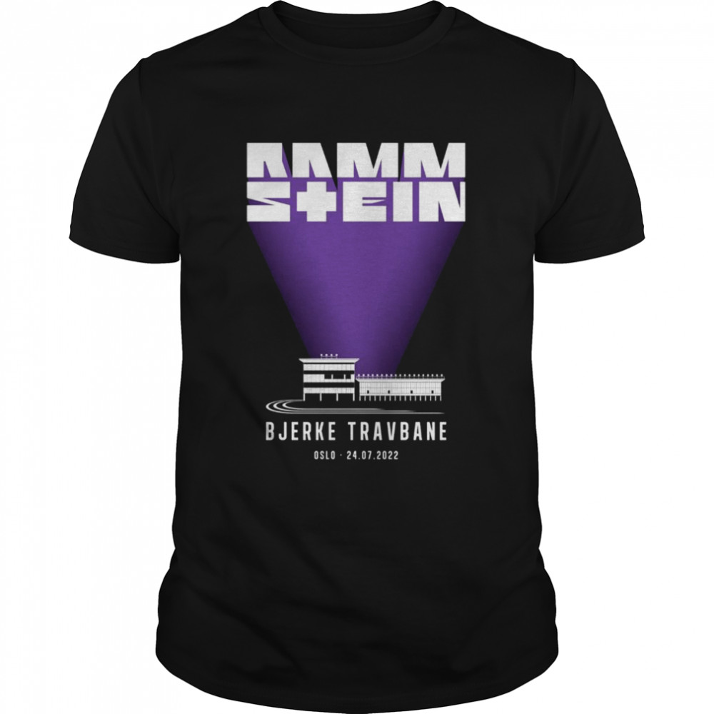 Rammstein Bjerke Travbane Oslo 2022 Tour Shirt