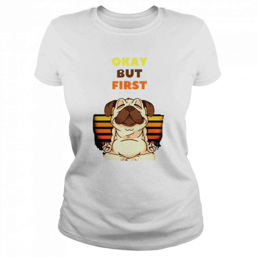 Yoga Just Do It Doggo Yoga shirt Classic Women's T-shirt