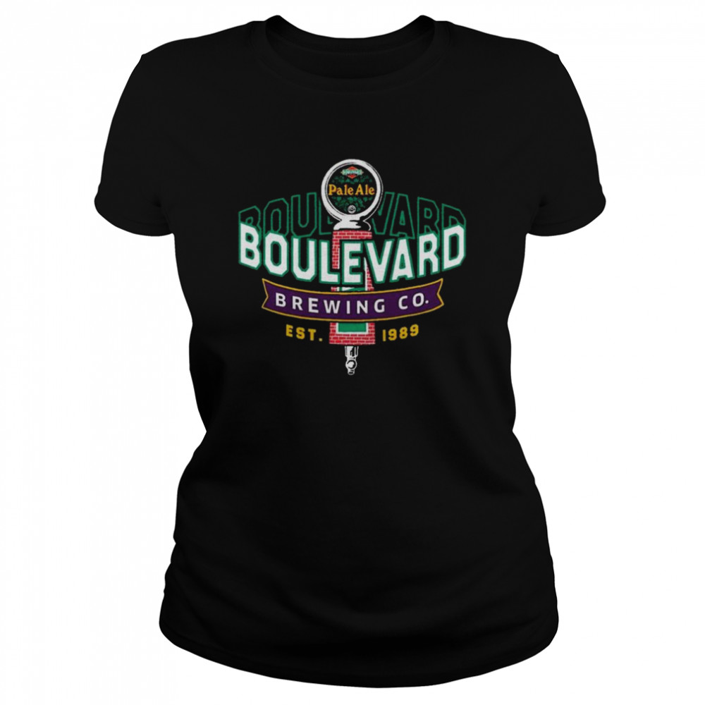 Boulevard Pale Ale Tap Handle Brewing Co. Est 1989  Classic Women's T-shirt