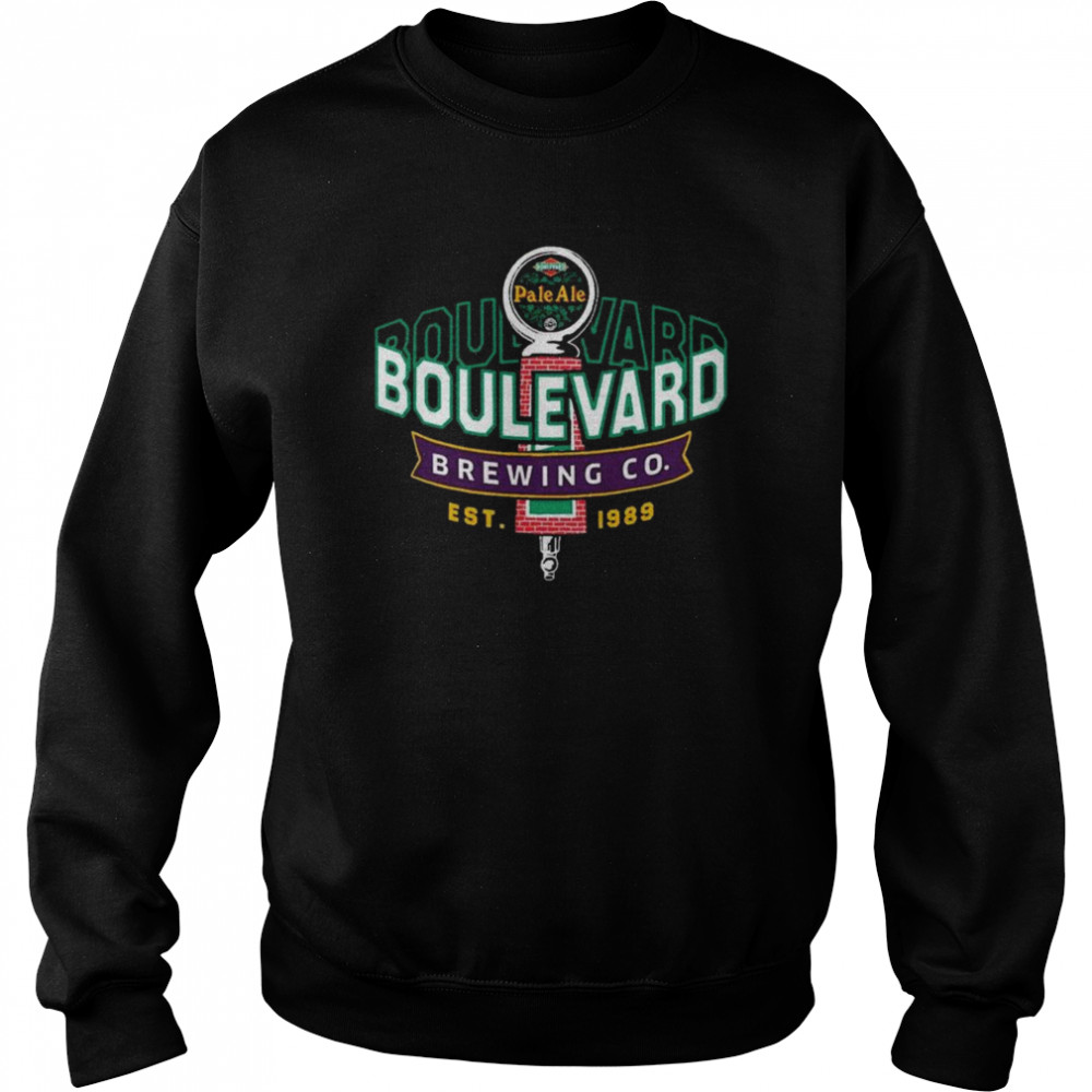 Boulevard Pale Ale Tap Handle Brewing Co. Est 1989  Unisex Sweatshirt