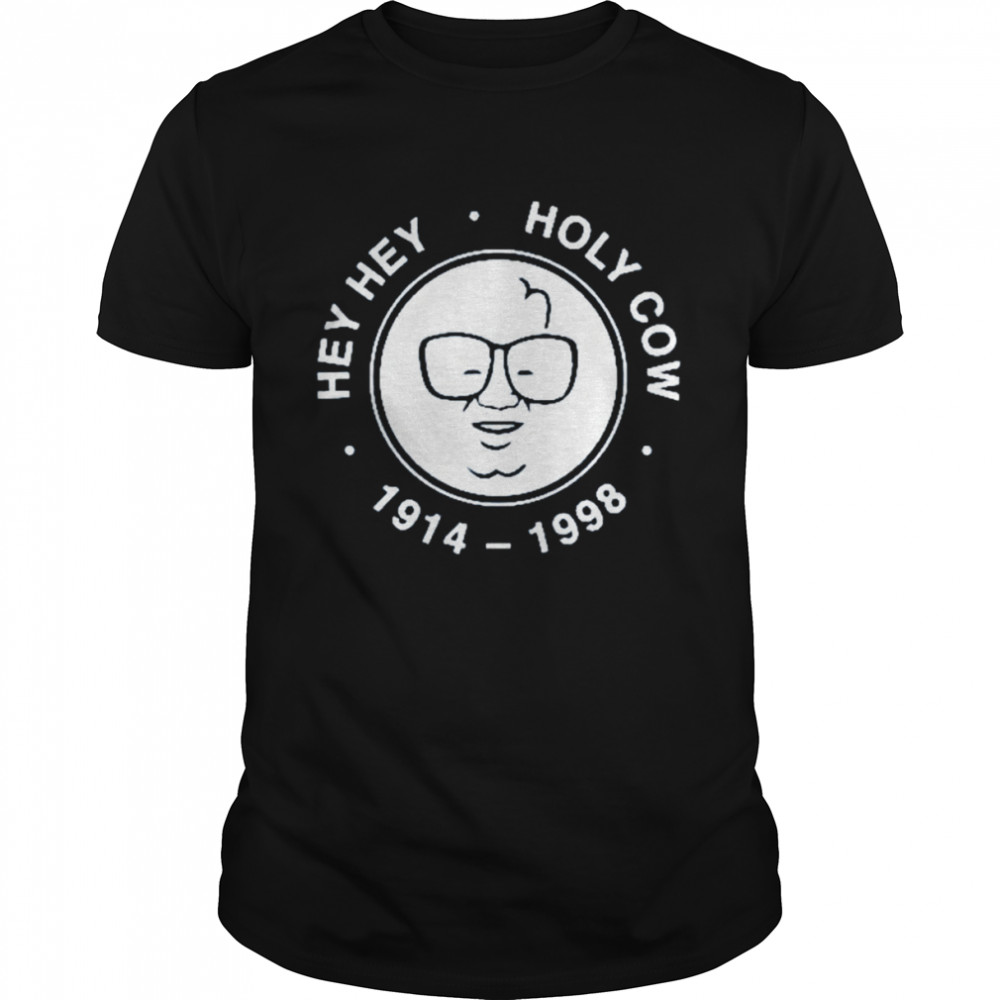 chicago Cubs Harry Caray hey hey holy cow shirt Classic Men's T-shirt