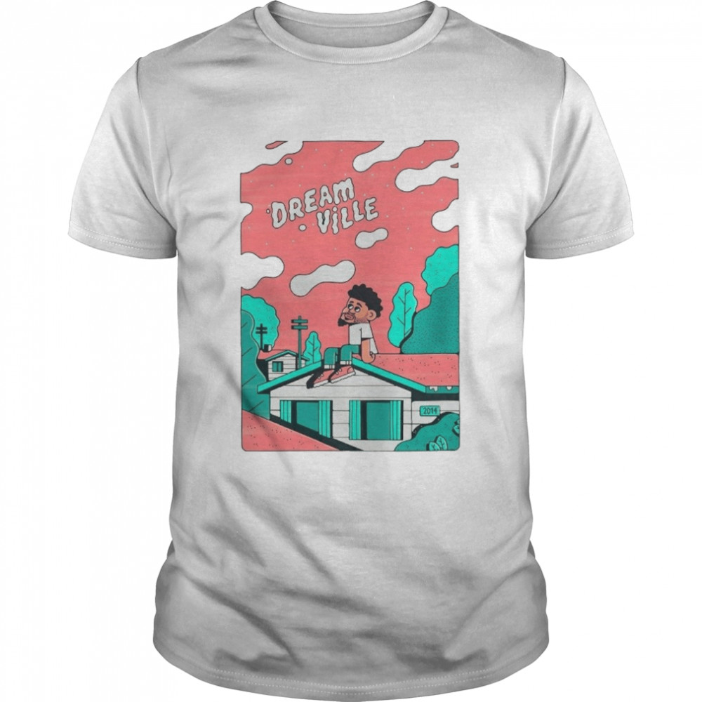 J Cole Rapper World Tour 2022 Dreamvillage shirt Classic Men's T-shirt