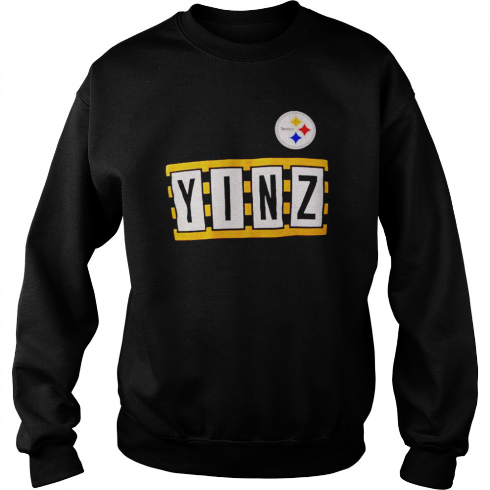 Kenny Pickett Pittsburgh Yinz Stripe shirt Unisex Sweatshirt