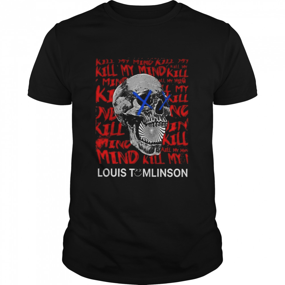 Louis Tomlinson One Direction Kill My Mind shirt Classic Men's T-shirt