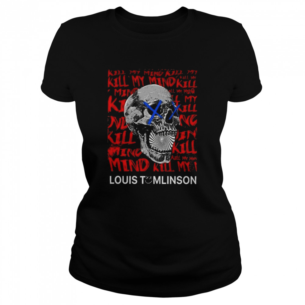 Louis Tomlinson One Direction Kill My Mind shirt Classic Women's T-shirt