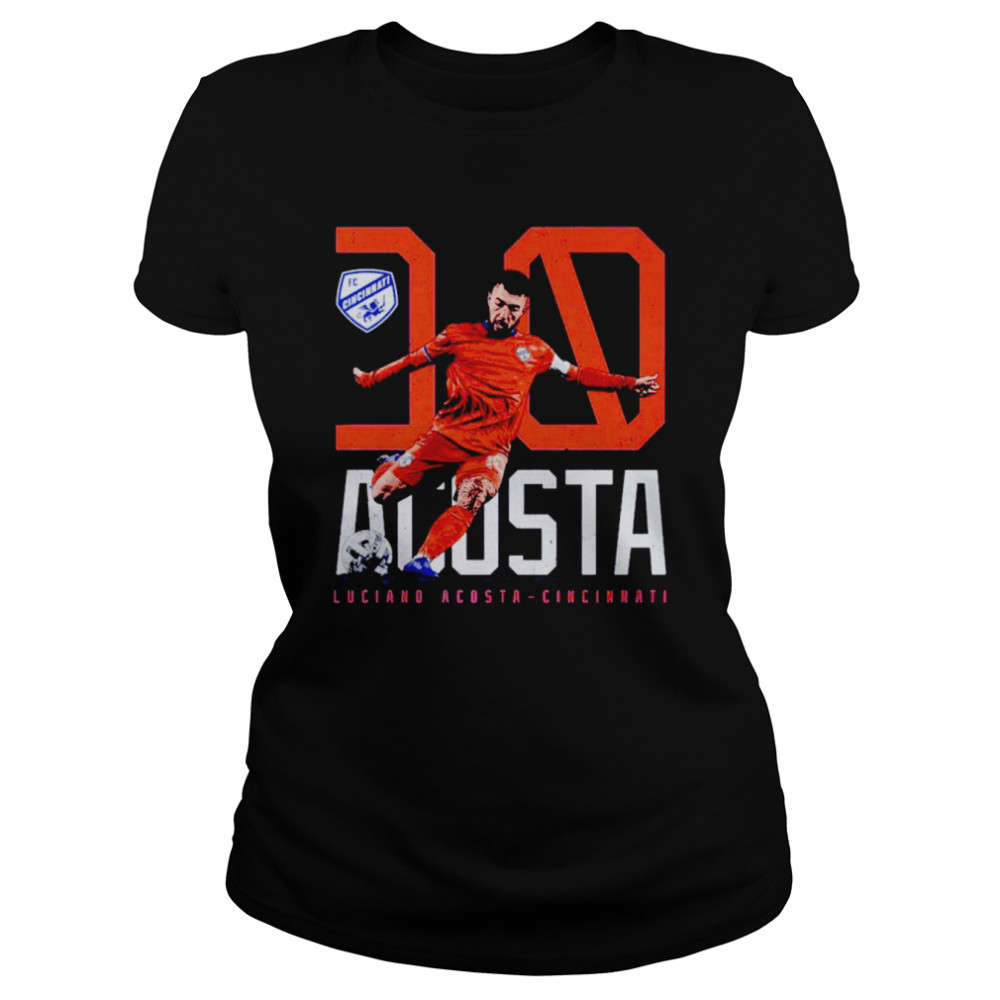 Luciano Acosta FC Cincinnati Bold Number shirt Classic Women's T-shirt