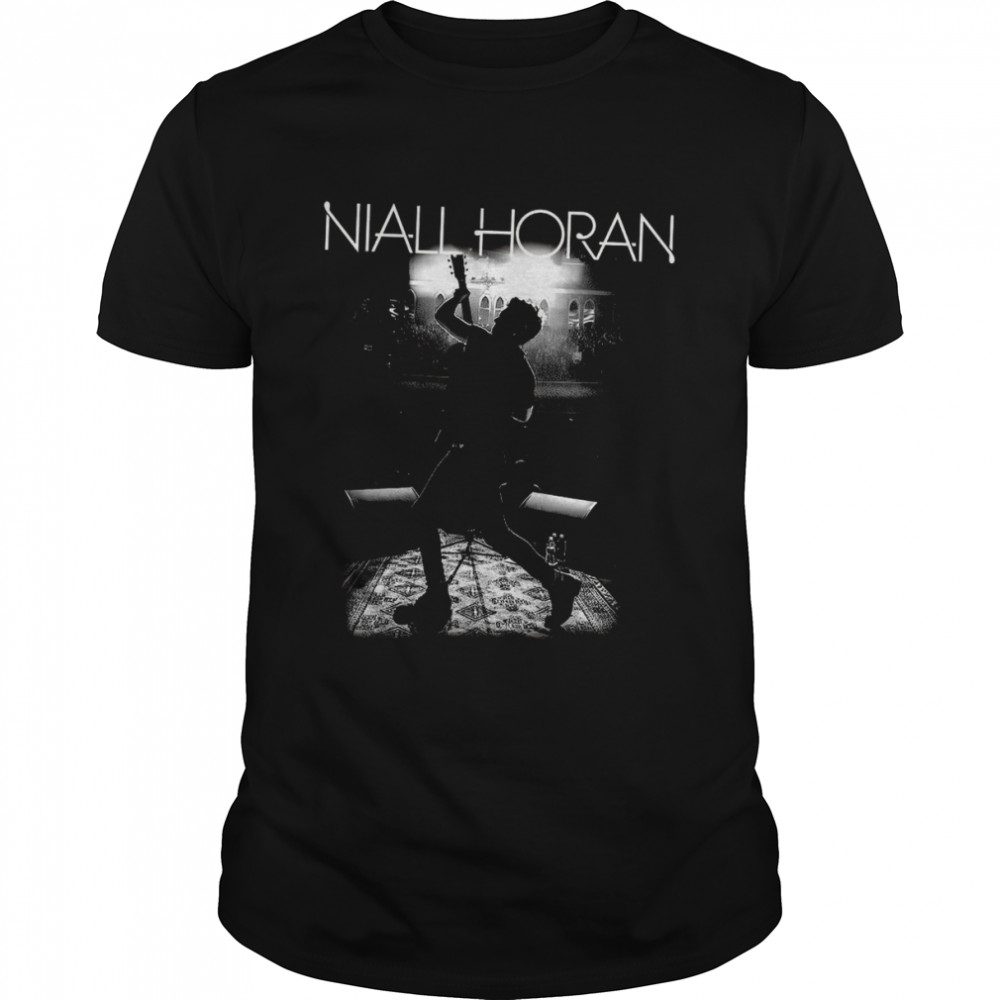 Minimalist Black And White Design Niall Horan shirt Classic Men's T-shirt