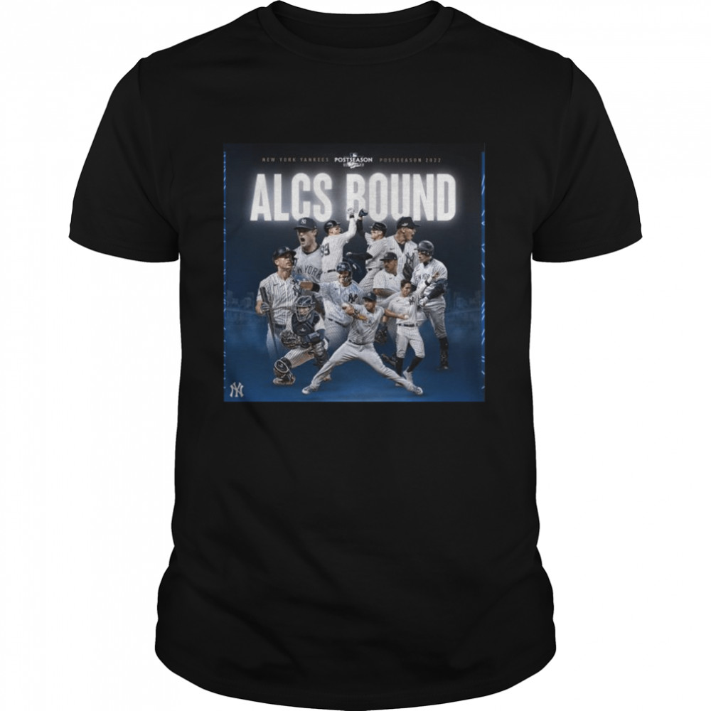 New York Yankees MLb Postseason ALCS Round shirt Classic Men's T-shirt