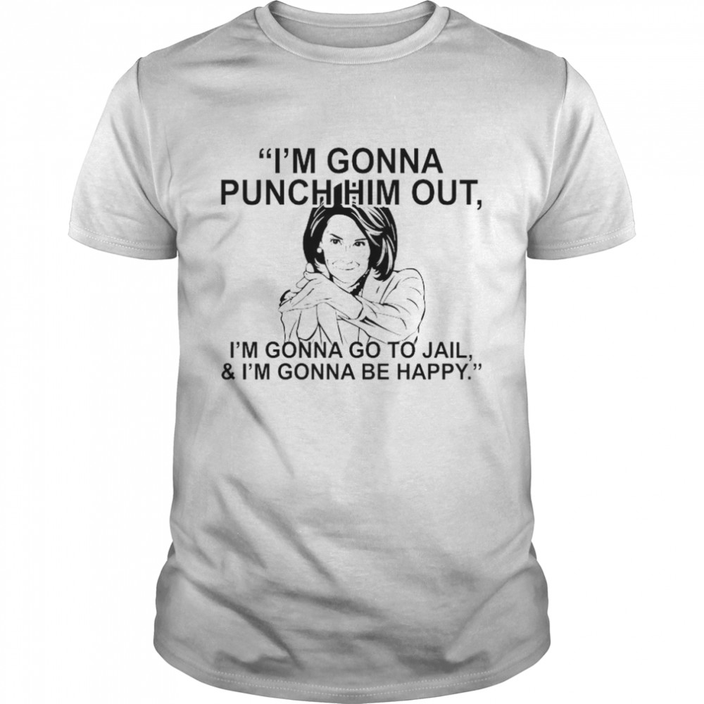 Pelosi I’m Gonna Punch Him Out I’m Gonna Go To Jail And I’m Gonna Be Happy 2022  Classic Men's T-shirt