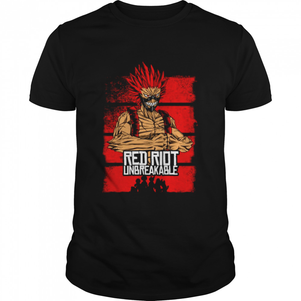 Red Riot Unbreakable My hero Academia shirt