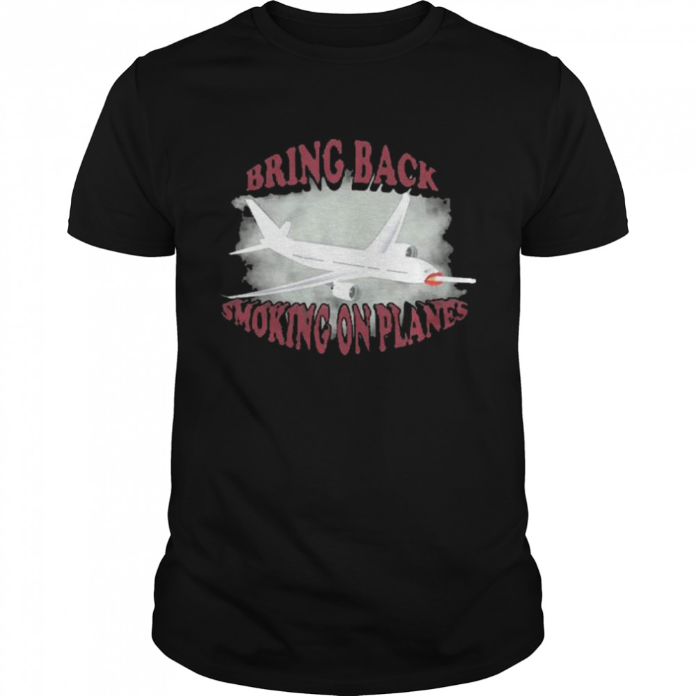 Smoking on planes 2022 shirt Classic Men's T-shirt