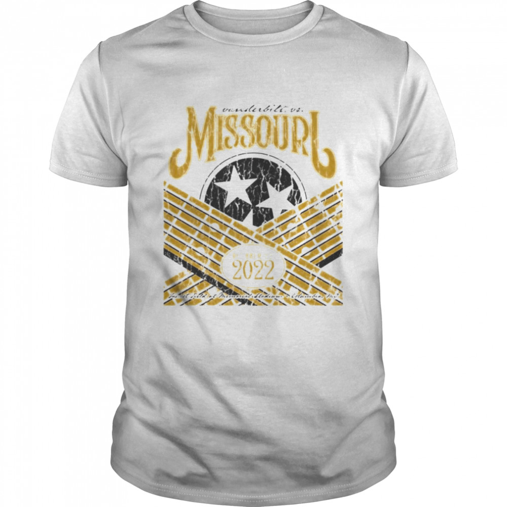 Vanderbilt Commodores Vs. Missouri Tigers Game Day 2022  Classic Men's T-shirt