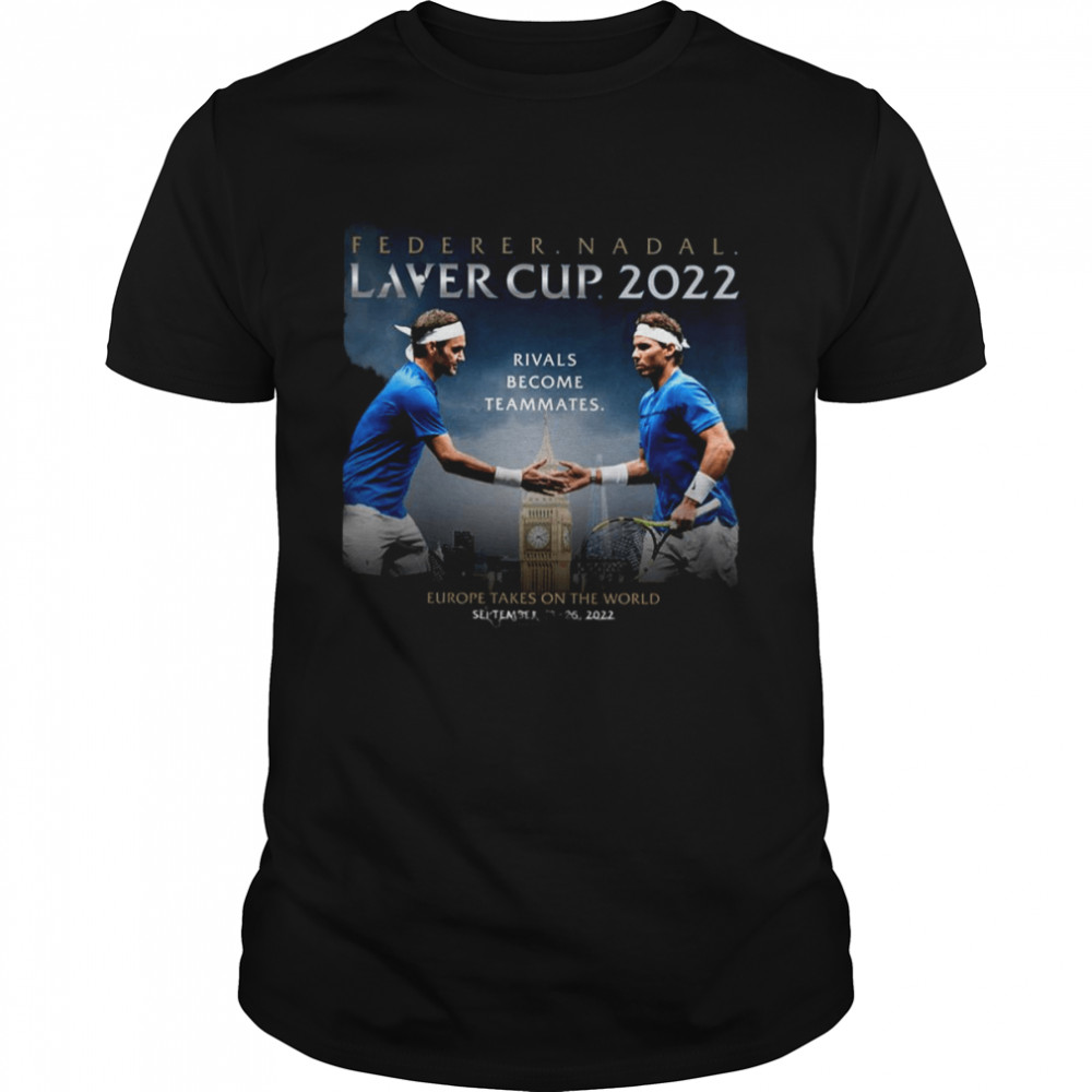 When The Legends Become Teammates Laver Cup shirt Classic Men's T-shirt