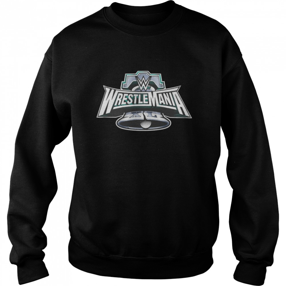 wrestlemania xl logo shirt unisex sweatshirt