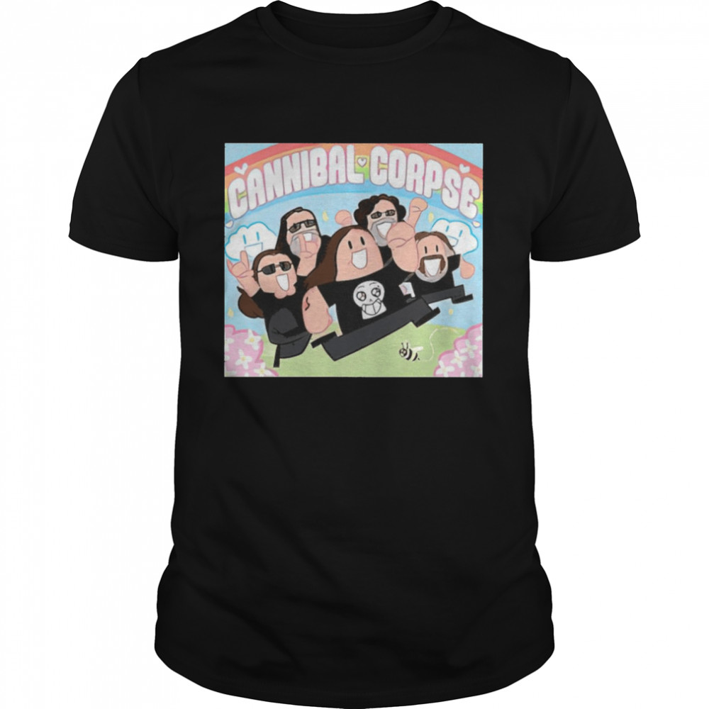 Cannibal Corpse Rainbow shirt