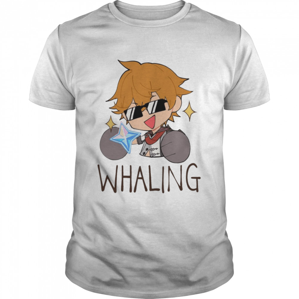 Meme Childe Genshin Impact Whaling shirt