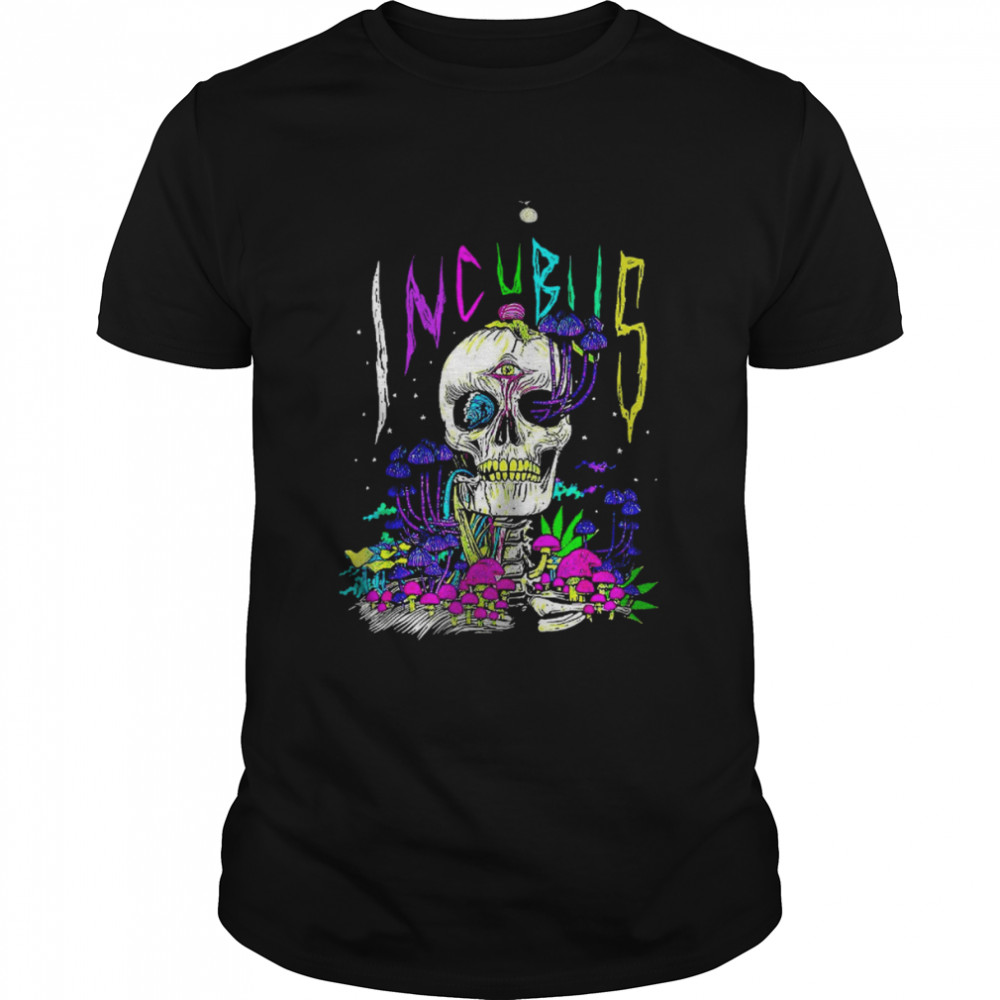 A Crow Left Skull Morning And Flower Incubus shirt