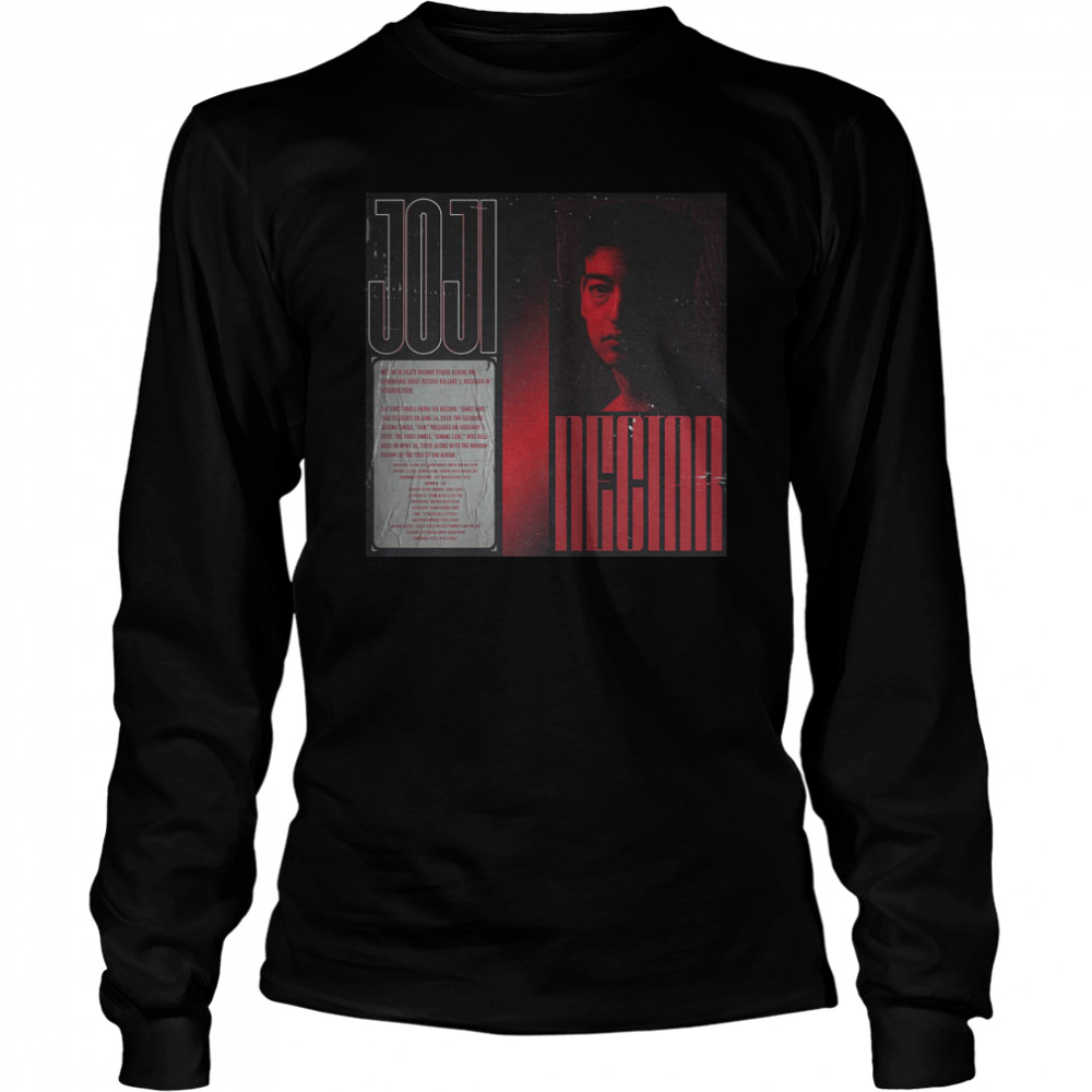 Joji Miller Nectar Poster Joji Pink Guy Tour 88rising shirt Long Sleeved T-shirt