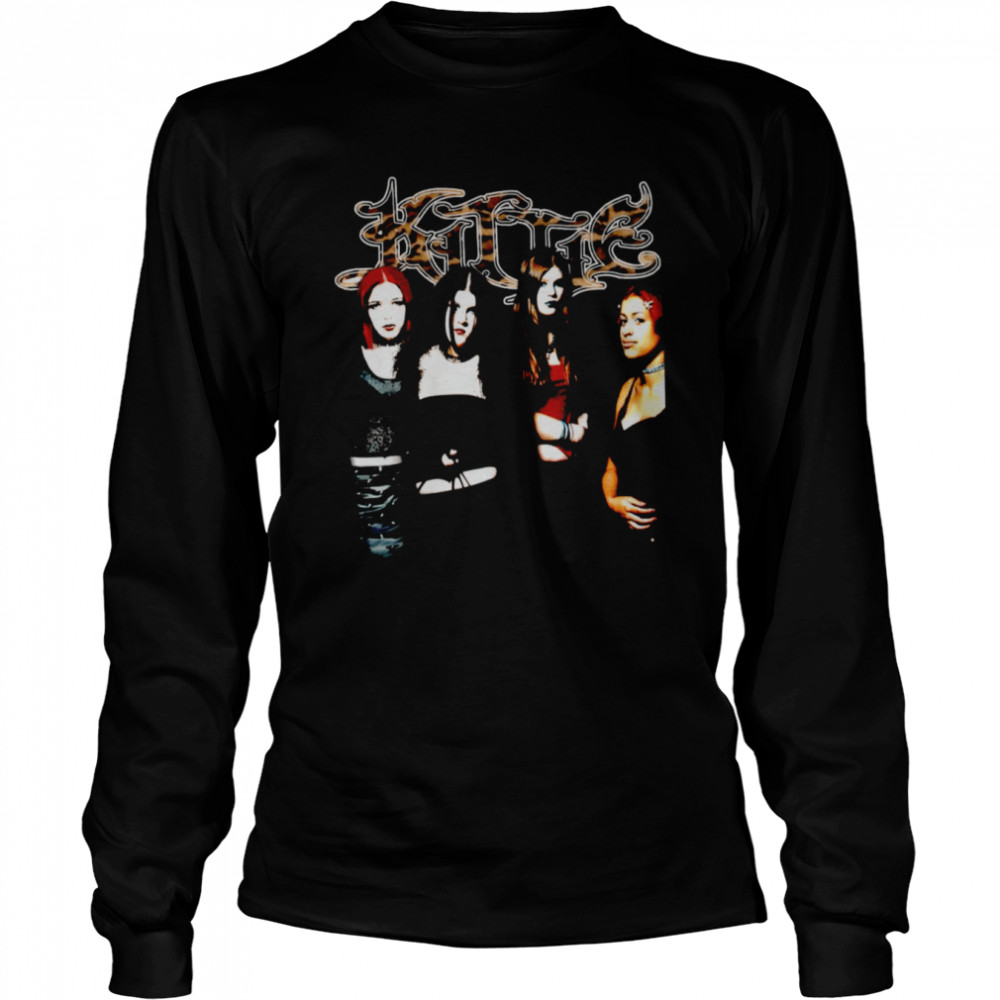 Kittie Band shirt Long Sleeved T-shirt