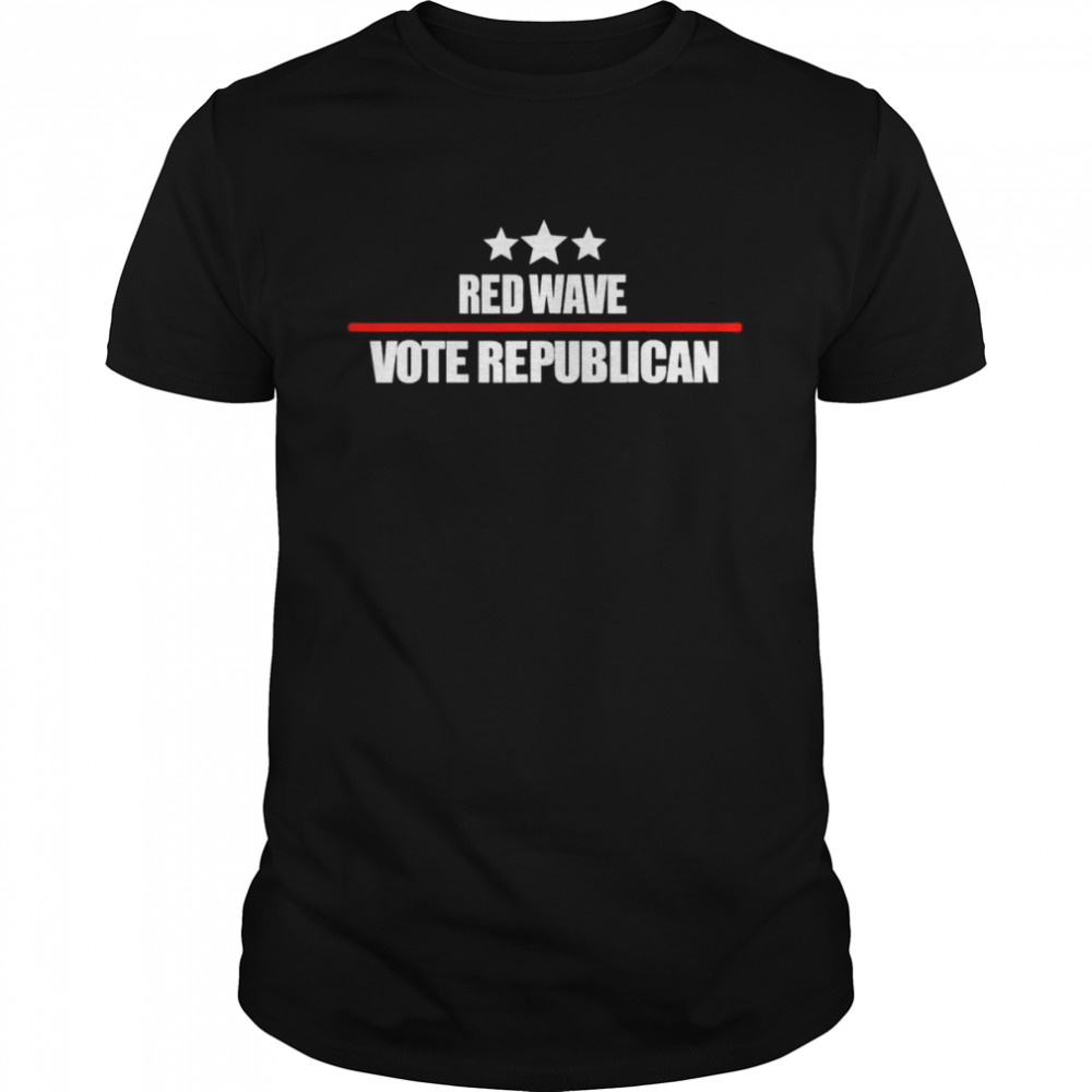 The red wave is coming 2024 shirt