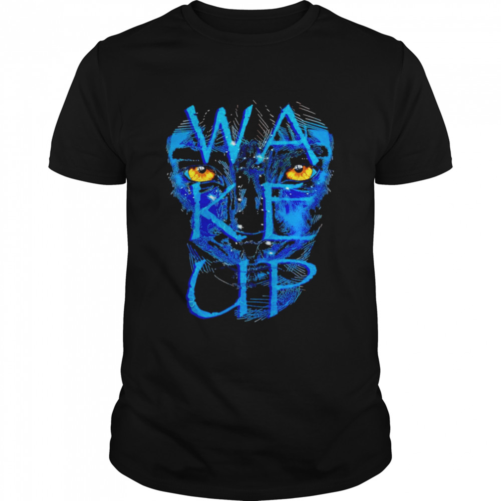 Wake up cotton shirt