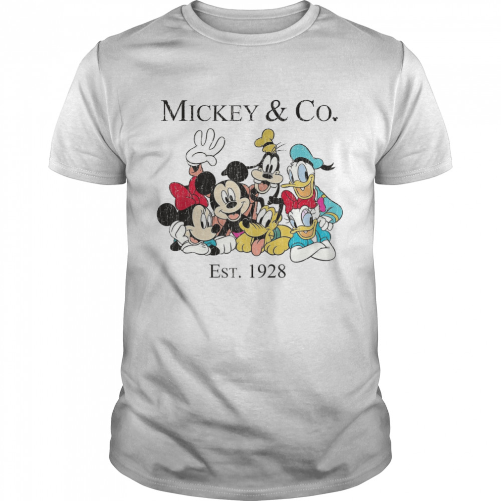 Mickey & Co Est 1928 Retro Mickey And Friends Retro Trip Disney shirt